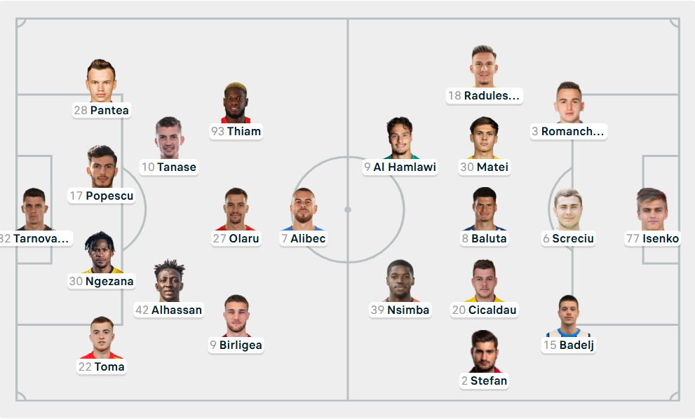 fcsb - universitatea craiova